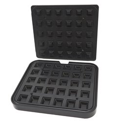 Moule &agrave; Tartelette - Carr&eacute; - 41/23 mm - 30 pieces - Maxima - 09374326