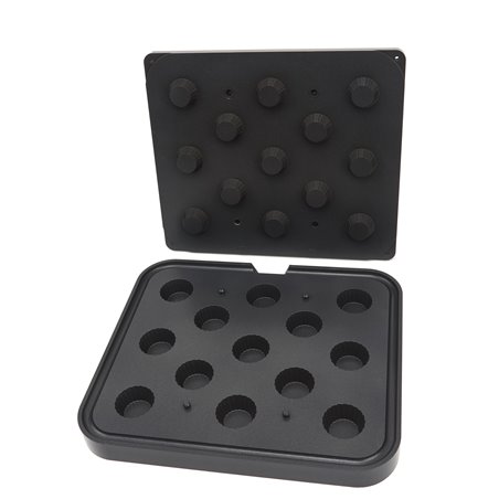 Moule &agrave; Tartelette - Ondul&eacute; -  48/36 mm - 13 pieces - Maxima - 09374329