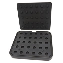 Moule &agrave; Tartelette - Ondul&eacute; -  30/27 mm - 30 pieces - Maxima - 09374330