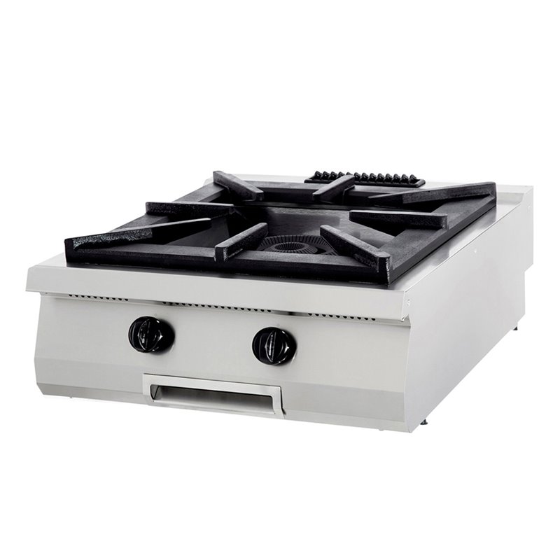 Premium cuisini&egrave;re - 1 br&ucirc;leur - unit&eacute; double - profondeur 90 cm - gaz - Maxima - 09398518