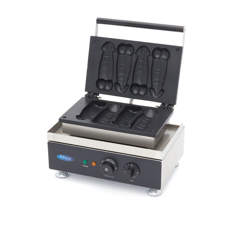 Gaufrier - p&eacute;nis - 4 pi&egrave;ces - Maxima - 09374205