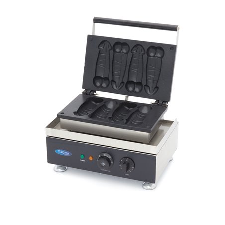 Gaufrier - p&eacute;nis - 4 pi&egrave;ces - Maxima - 09374205