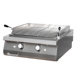 Premium gril en pierre de lave - unit&eacute; double - profondeur 90 cm - gaz - Maxima - 09398596