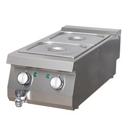 Premium bain marie - unit&eacute; simple - profondeur 90 cm - &eacute;lectrique - Maxima - 09398632