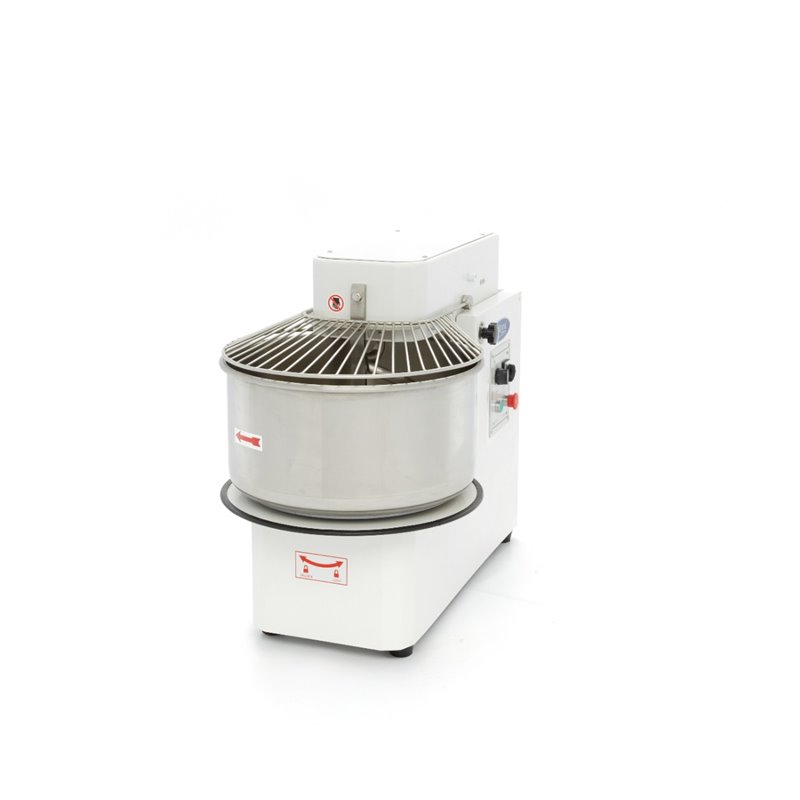 P&eacute;trin &agrave; spirale / p&eacute;trin &agrave; p&acirc;te - 50 L - 30 kg de p&acirc;te - 2 vitesses - bol amovible - 400V - Maxima - 09361908