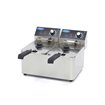 Friteuse - 2 x 4 L - 2 paniers - jusqu'&agrave; 1,5 kg de frites - Maxima - 09365212