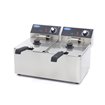 Friteuse - 2 x 8 L - 2 paniers - jusqu'&agrave; 2,8 kg de frites - Maxima - 09365225