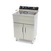 Friteuse - 30 L - 1 panier - avec robinet de vidange et support - Maxima - 09365232