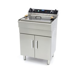 Friteuse - 35 L - 1 panier - avec robinet de vidange - 400V - Maxima - 09365233