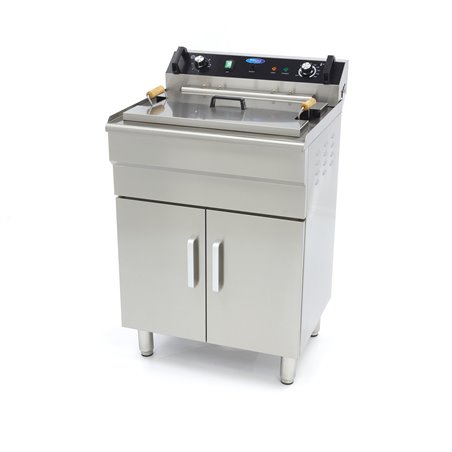 Friteuse - 35 L - 1 panier - avec robinet de vidange - 400V - Maxima - 09365233