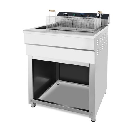 Friteuse - 45 L - 1 panier - avec robinet de vidange - 400V - Maxima - 09365234