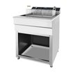 Friteuse - 45 L - 1 panier - avec robinet de vidange - 400V - Maxima - 09365234