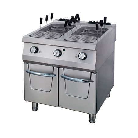 Premium cuiseur de p&acirc;tes - unit&eacute; double - profondeur 90 cm - gaz - Maxima - 09398616
