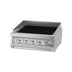 Premium chargrill - 5 zones - unit&eacute; double - profondeur 90 cm - gaz - Maxima - 09398600