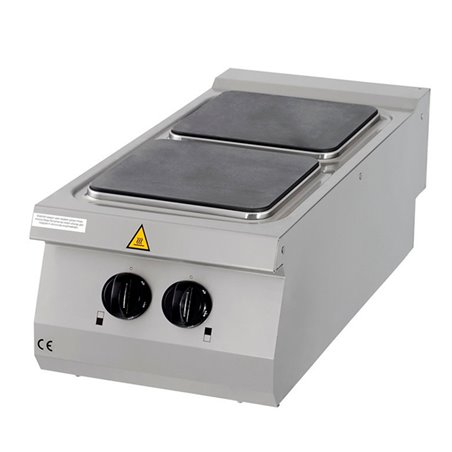Premium cuisini&egrave;re - 2 br&ucirc;leurs - unit&eacute; simple - profondeur 90 cm - &eacute;lectrique - Maxima - 09398535