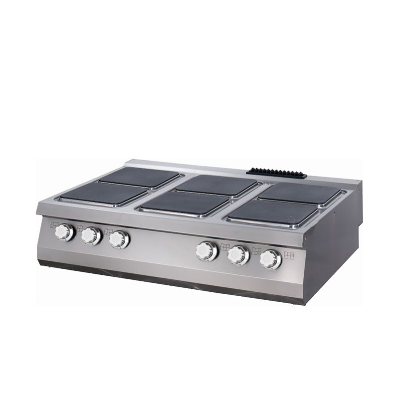 Premium cuisini&egrave;re - 6 br&ucirc;leurs - unit&eacute; triple - profondeur 90 cm - &eacute;lectrique - Maxima - 09398537