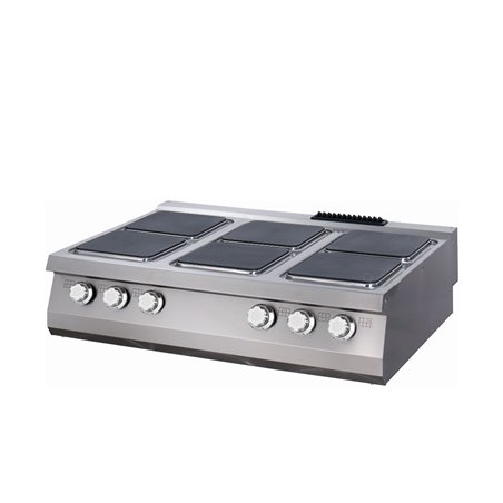 Premium cuisini&egrave;re - 6 br&ucirc;leurs - unit&eacute; triple - profondeur 90 cm - &eacute;lectrique - Maxima - 09398537