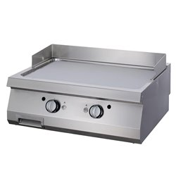 Premium plaque de gril - lisse - unit&eacute; double - profondeur 90 cm - &eacute;lectrique - Maxima - 09398584