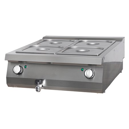 Premium bain marie - unit&eacute; double - profondeur 90 cm - &eacute;lectrique - Maxima - 09398633