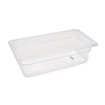 R&eacute;cipient gastronorm - 1/3 GN - profondeur 10 cm - polycarbonate - Maxima - 09367919
