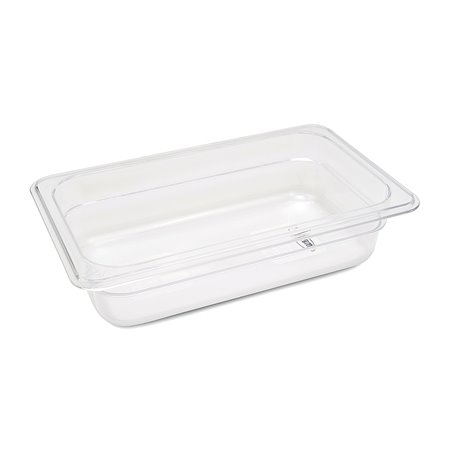 R&eacute;cipient gastronorm - 1/4 GN - profondeur 6,5 cm - polycarbonate - Maxima - 09367922