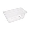 R&eacute;cipient gastronorm - 1/4 GN - profondeur 10 cm - polycarbonate - Maxima - 09367923