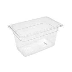 R&eacute;cipient gastronorm - 1/4 GN - profondeur 15 cm - polycarbonate - Maxima - 09367924