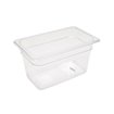 R&eacute;cipient gastronorm - 1/4 GN - profondeur 15 cm - polycarbonate - Maxima - 09367924