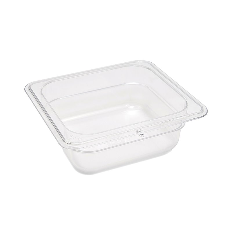 R&eacute;cipient gastronorm - 1/6 GN - profondeur 6,5 cm - polycarbonate - Maxima - 09367925