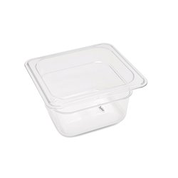 R&eacute;cipient gastronorm - 1/6 GN - profondeur 10 cm - polycarbonate - Maxima - 09367926