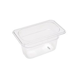 R&eacute;cipient gastronorm - 1/9 GN - profondeur 10 cm - polycarbonate - Maxima - 09367929