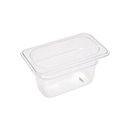 R&eacute;cipient gastronorm - 1/9 GN - profondeur 10 cm - polycarbonate - Maxima - 09367929