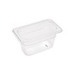R&eacute;cipient gastronorm - 1/9 GN - profondeur 10 cm - polycarbonate - Maxima - 09367929