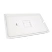 Couvercle gastronorm - 1/1 GN - polycarbonate - avec ouverture pour cuill&egrave;re - Maxima - 09367936