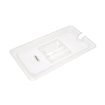 Couvercle gastronorm - 1/3 GN - polycarbonate - avec ouverture pour cuill&egrave;re - Maxima - 09367938