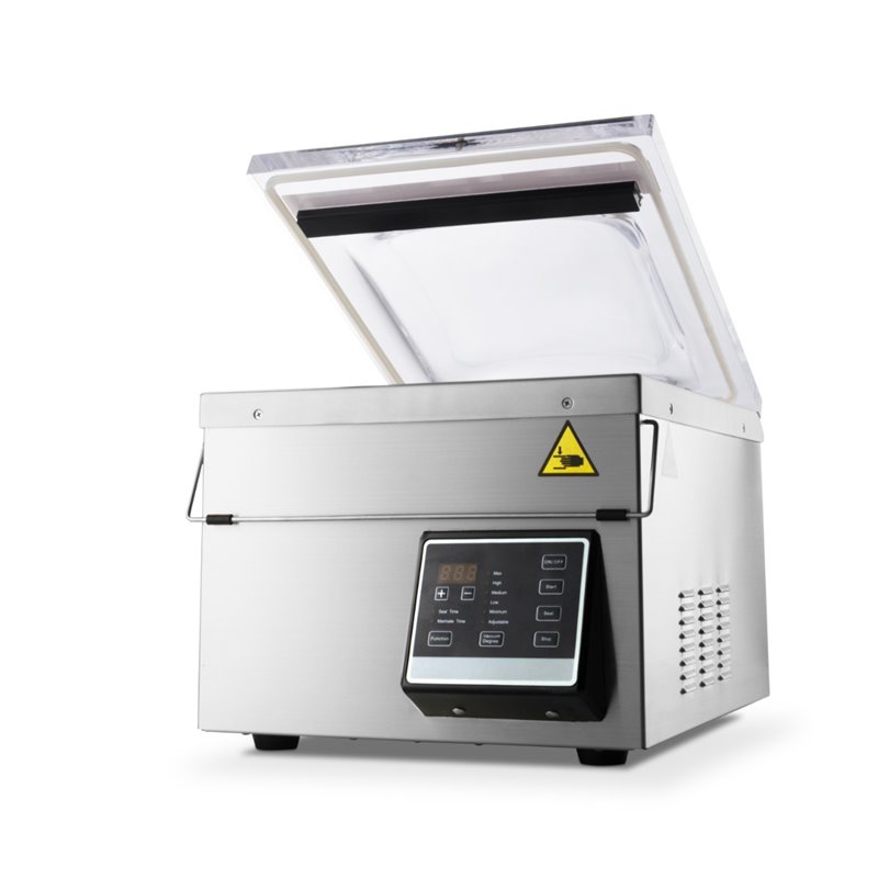 Machine &agrave; emballer sous vide - joint de 29 cm - L35 x P30 x H11 cm chambre - Maxima - 09501202