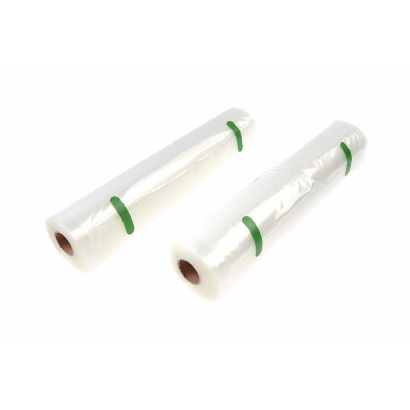 Rouleau de scellage sous vide - 75 &mu;m - 40 x 600 cm - 2 pi&egrave;ces - Maxima - 09502705