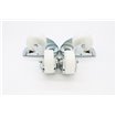 Wheels set for Table Steamer - 2 with brackes - 4.3 Inch / 11 cm - Maxima - 08560108