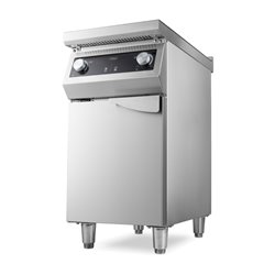 Cuisini&egrave;re - 2 br&ucirc;leurs - induction - profondeur 70 cm - avec support - Maxima - 09371012