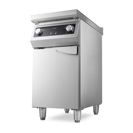 Cuisini&egrave;re - 2 br&ucirc;leurs - induction - profondeur 70 cm - avec support - Maxima - 09371012