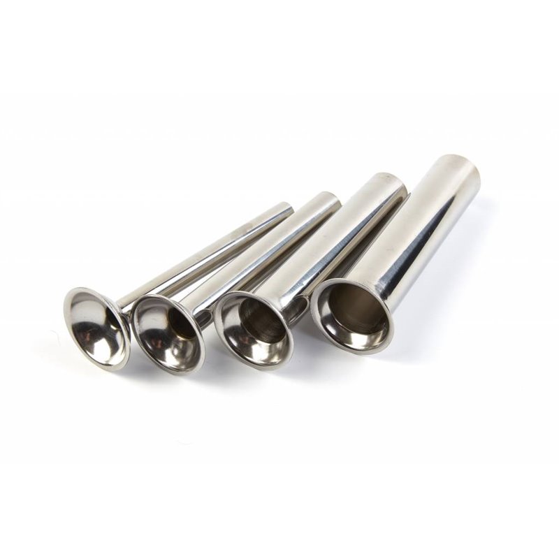 Poussoir &agrave; saucisse - Tubes de remplissage en acier inoxydable - 4 pcs - Maxima - 09303252