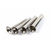 Poussoir &agrave; saucisse - Tubes de remplissage en acier inoxydable - 4 pcs - Maxima - 09303252