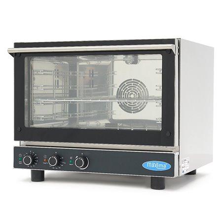 Four combin&eacute; - s'adapte &agrave; 4 plateaux (1/1 GN / 60 x 40 cm) - analogique - 400V - Maxima - 08500202