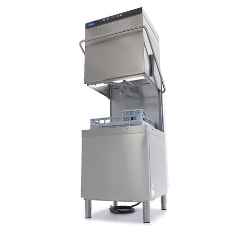Lave-vaisselle &agrave; capot - 50x60cm - avec pompes de rin&ccedil;age et de savon - 400V - Maxima - 09240140