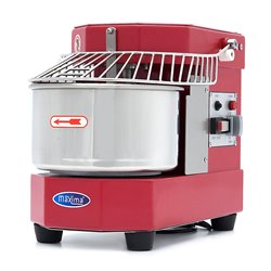 P&eacute;trin &agrave; spirale / p&eacute;trin &agrave; p&acirc;te - 8 L - 4,5 kg de p&acirc;te - rouge framboise - Maxima - 09361013