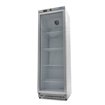 R&eacute;frig&eacute;rateur - 400 L - acier inoxydable - avec porte en verre - Maxima - 09405022