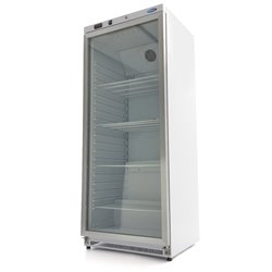 R&eacute;frig&eacute;rateur - 600 L - blanc - avec porte en verre - Maxima - 09405030