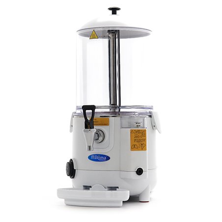 Distributeur de chocolat chaud - 10L - blanc - Maxima - 09504002