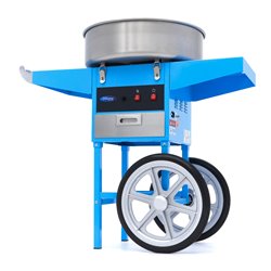 Machine &agrave; barbe &agrave; papa - &Oslash; 52cm - Bleu - avec chariot - Maxima - 09506003