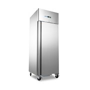 R&eacute;frig&eacute;rateur &agrave; poisson - 600 L - 7 conteneurs (60 x 40 cm) - sur roulettes - acier inoxydable - Maxima - 09400002